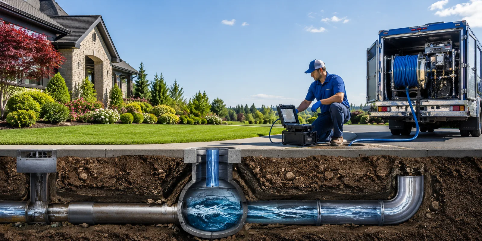 Drainage restoration information for Elrama, PA